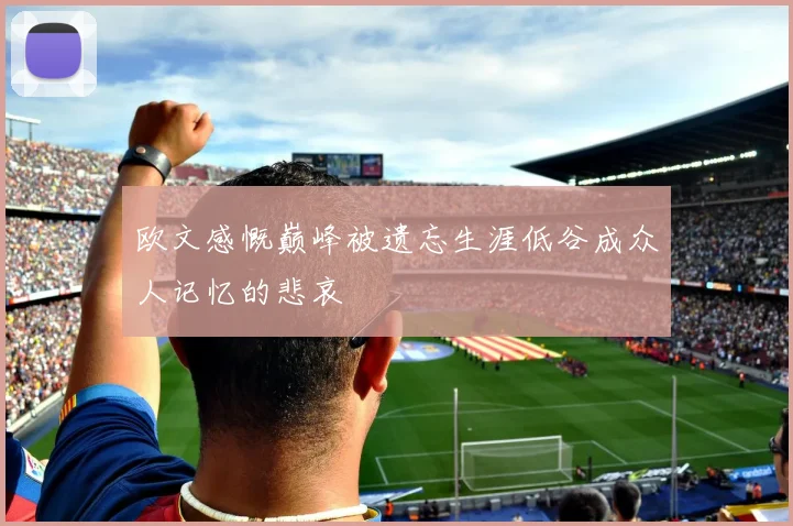 欧文感慨巅峰被遗忘生涯低谷成众人记忆的悲哀